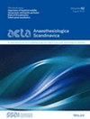 Acta Anaesthesiologica Scandinavica杂志