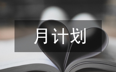 月计划