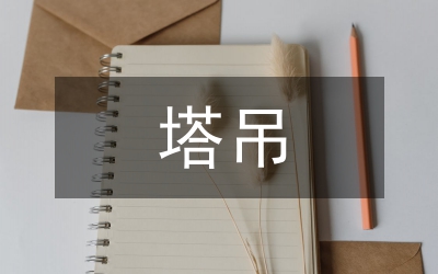 小议塔吊工作监理职责