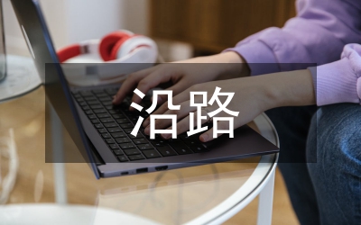 工作总结沿路招商沿江开发沿山绿化